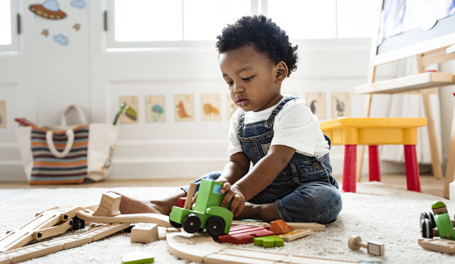 Toddler At Home