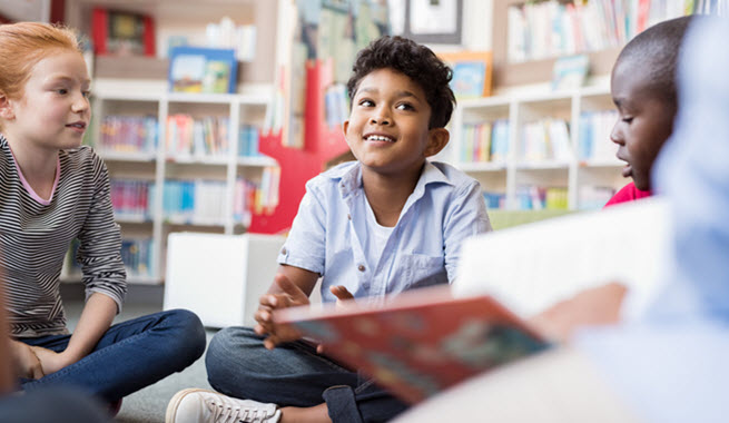 Children Listening Stories